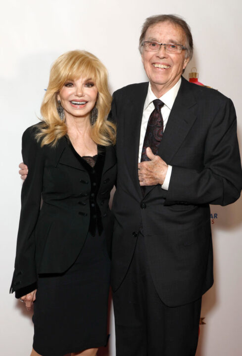 Loni Anderson, Bob Flick attend Stars From "It's A Wonderful Lifetime" Honor Blue Star Families Military Spouses, Who Will Receive The Gift Of A Lifetime at The Maybourne Beverly Hills on November 28, 2023 in Beverly Hills, California