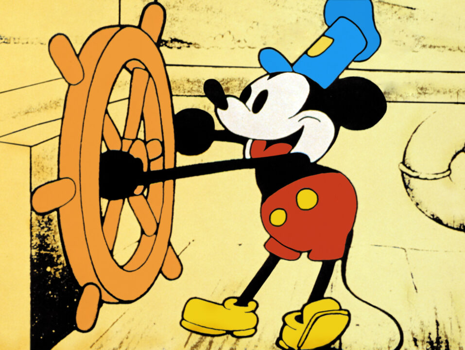 Steamboat Willie Mickey Mouse 1928