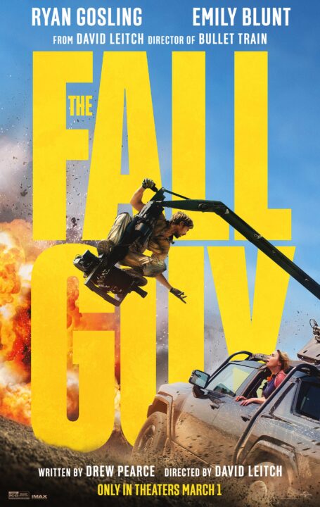 The Fall Guy 2024 poster Ryan Gosling Emily Blunt