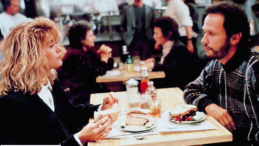 When Harry Met Sally Meg Ryan, Billy Crystal, 1989 Katz's Deli