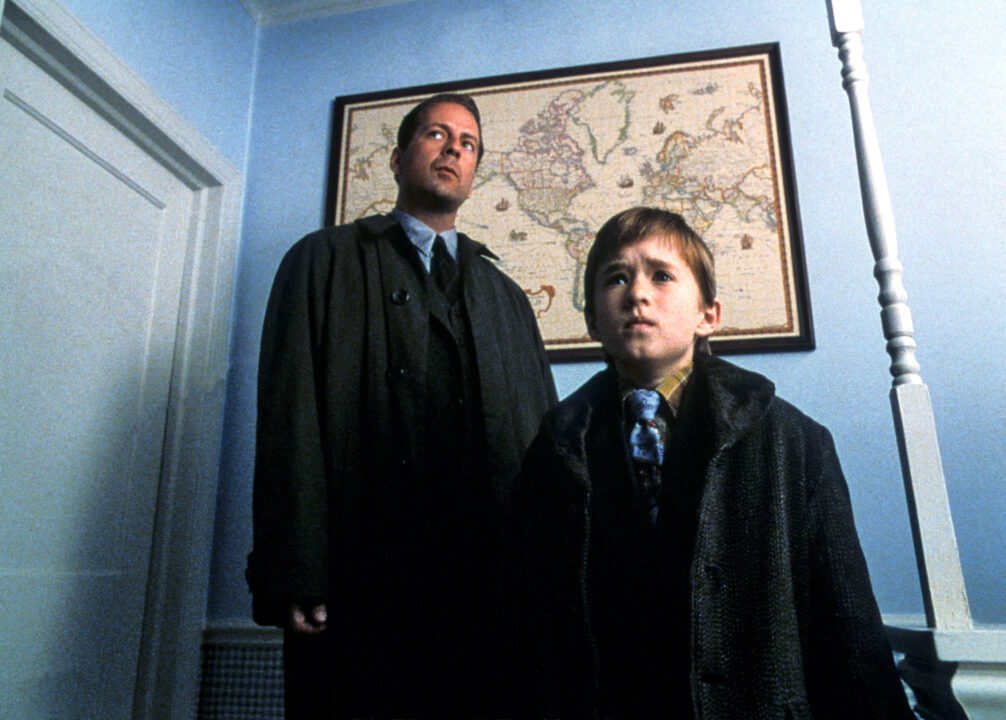 THE SIXTH SENSE, Bruce Willis, Haley Joel Osment, 1999.