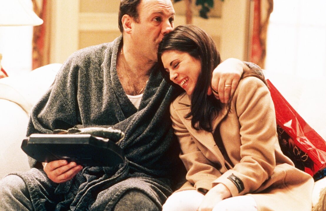 THE SOPRANOS, from left: James Gandolfini, Jamie-Lynn Sigler, 1999-2007. 