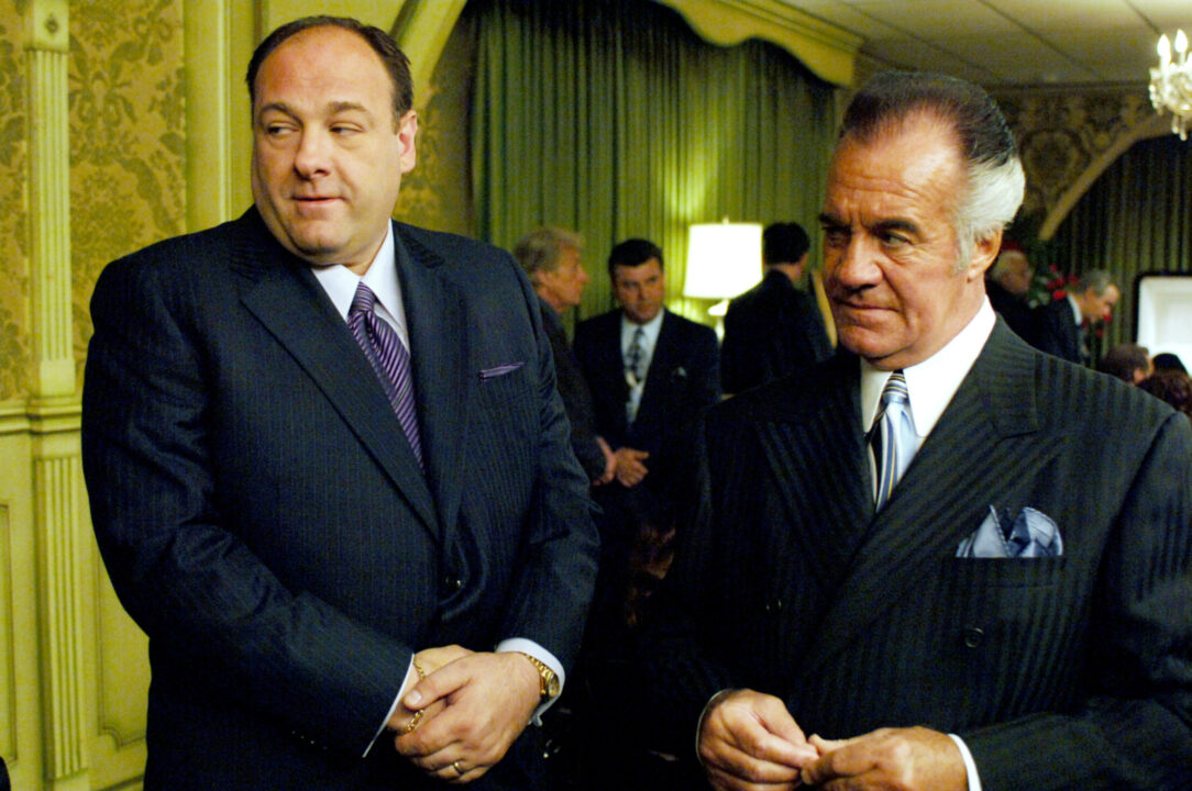 THE SOPRANOS, James Gandolfini, Tony Sirico, (Season 6) Ep. 'Members Only', 1999-2007. 