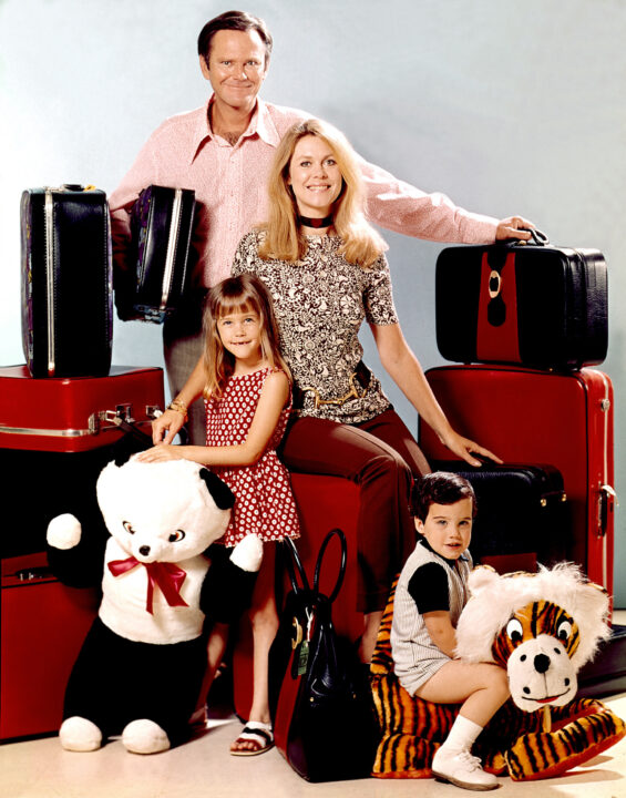 Bewitched Dick Sargent, Erin Murphy, Elizabeth Montgomery, Greg Lawrence, 1964-1972