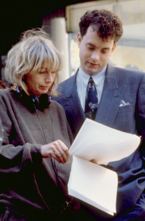 BIG, Penny Marshall (director), Tom Hanks, 1988, on-set. 