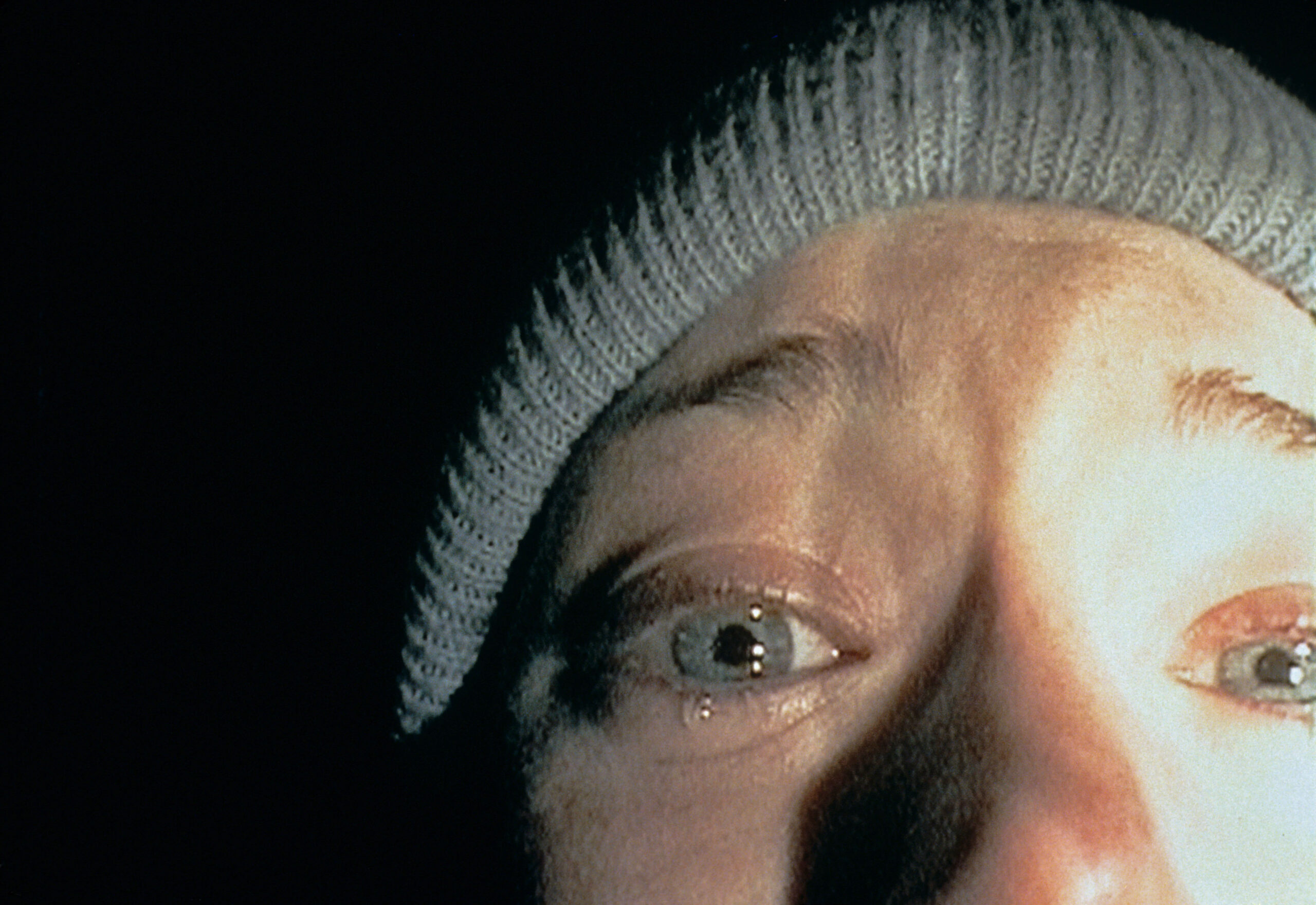 THE BLAIR WITCH PROJECT, Heather Donahue, 1999.