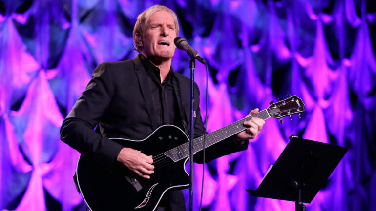 Singer Michael Bolton performs onstage at the fourth annual UNICEF Audrey Hepburn® Society Ball on May 24, 2017 in Houston, Texas