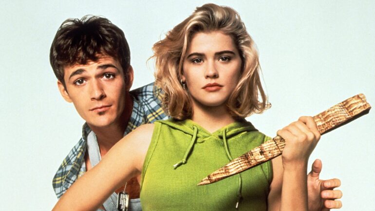 BUFFY THE VAMPIRE SLAYER, Luke Perry, Kristy Swanson, 1992, TM &