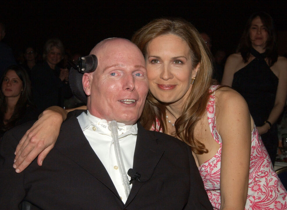 Christopher Reeve and Dana Reeve during AAFA American Image Awards To Benefit the Christopher Reeve Paralysis Foundation at Grand Hyatt Hotel in New York City, New York, United States