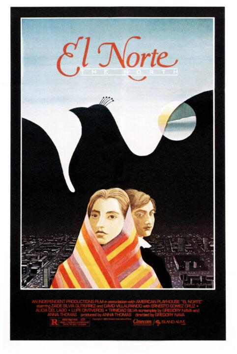EL NORTE, poster art, 1983, 