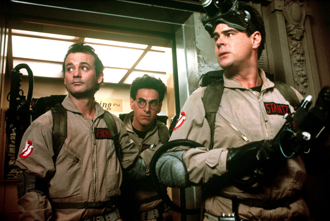 Ghostbusters Bill Murray, Harold Ramis, Dan Aykroyd, 1984