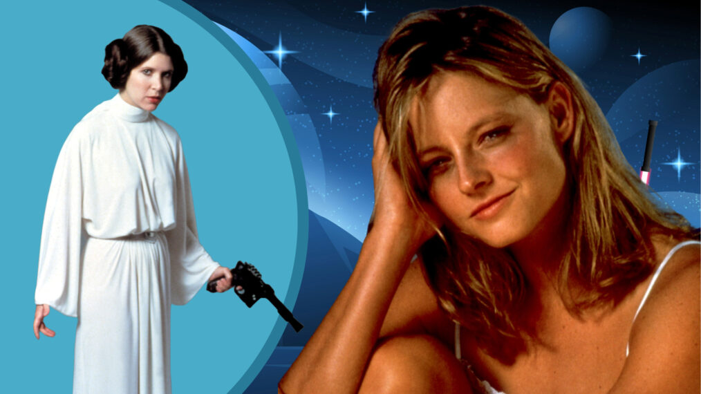 Carrie Fisher Star Wars Jodie Foster