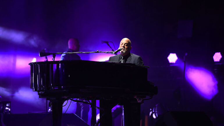 Billy Joel performs at Madison Square Garden on January 7, 2016 in New York City