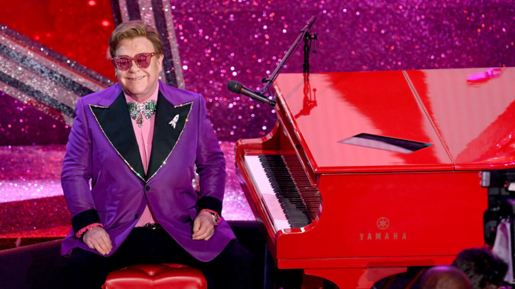 Elton John performs onstage during the 92nd Annual Academy Awards at Dolby Theatre on February 09, 2020 in Hollywood, California