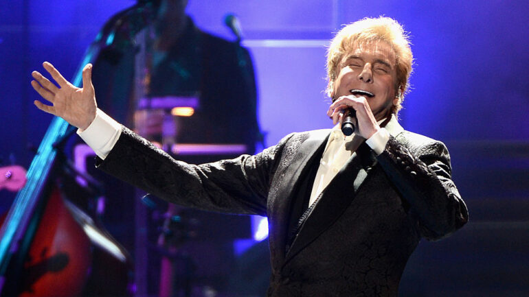 Barry Manilow performs at Barclays Center of Brooklyn on June 17, 2015 in the Brooklyn borough of New York City