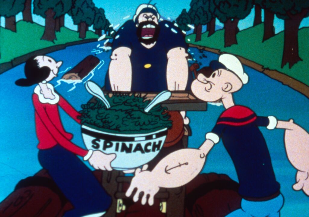 Popeye Olive Oyl, Bluto, Popeye, 1950s