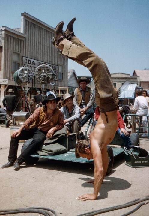 RAWHIDE, Clint Eastwood, on set, (1959). 1959-1966. 