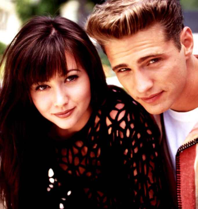 Beverly Hills 90210 Shannen Doherty, Jason Priestley, (1992), 1990-2000.