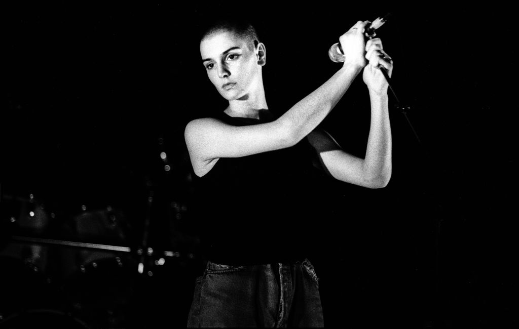 Irish singer Sinead O'Connor performs at Paradiso, Amsterdam, Netherlands, 16 March 1988