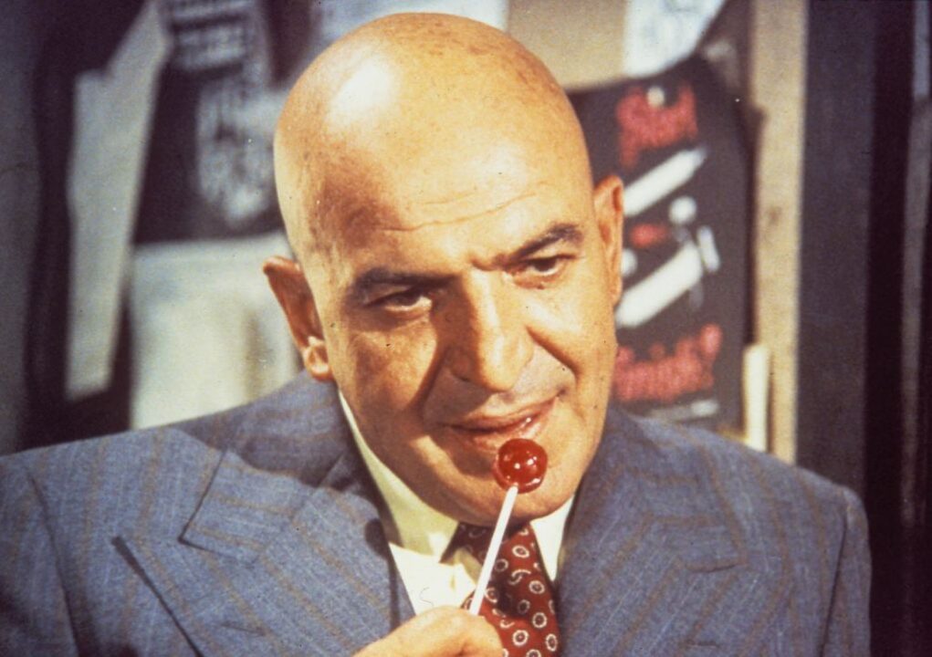 American Actor Telly Savalas Stars in the TV series 'Kojak', 01.11.1986