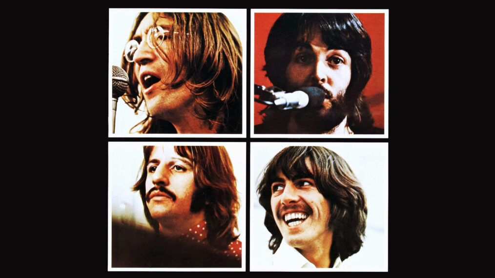 LET IT BE, US poster art, The Beatles-clockwise from top left: John Lennon, Paul McCartney, George Harrison, Ringo Starr, 1970