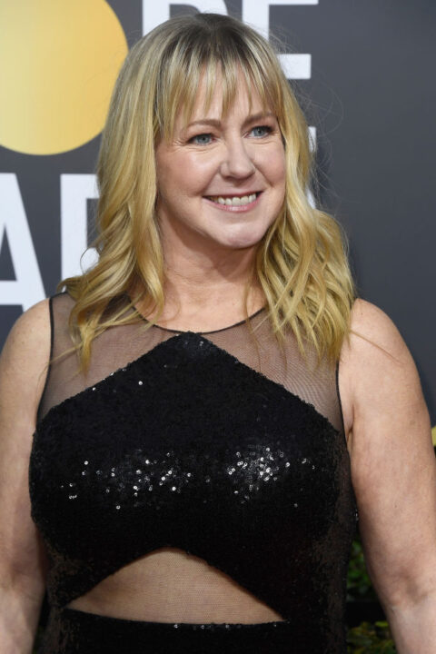 Tonya Harding attends The 75th Annual Golden Globe Awards at The Beverly Hilton Hotel on January 7, 2018 in Beverly Hills, California