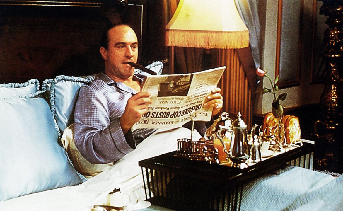 THE UNTOUCHABLES, Robert De Niro as Al Capone, 1987,