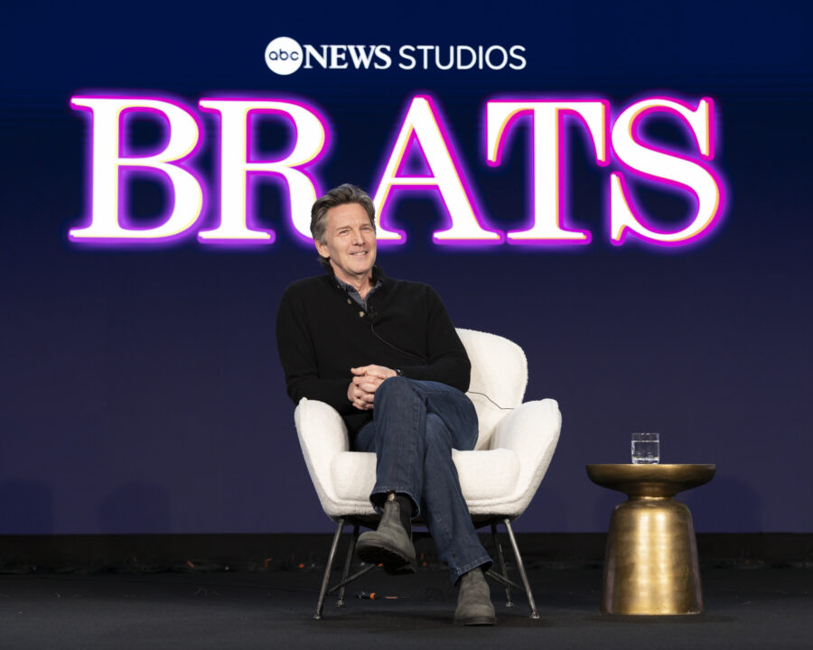 2024 TCA WINTER PRESS TOUR - ABC Winter TCA Press Tour panels featured in-person Q&As with the stars and executive producers of new and returning series on Saturday, Feb. 10. (Disney/PictureGroup) ANDREW MCCARTHY (DIRECTOR/EXECUTIVE PRODUCER, ÒBRATSÓ)