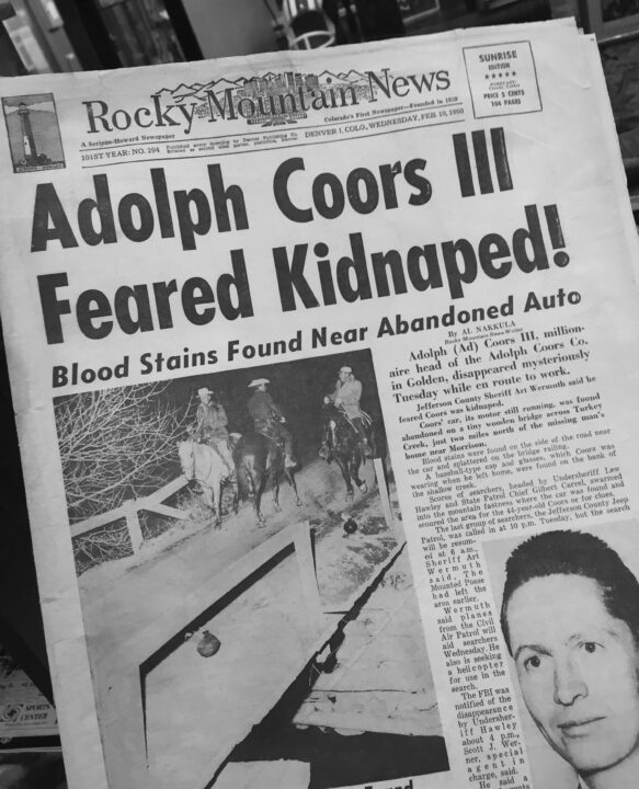 February 10, 1960 cover of the Rocky Mountain News
