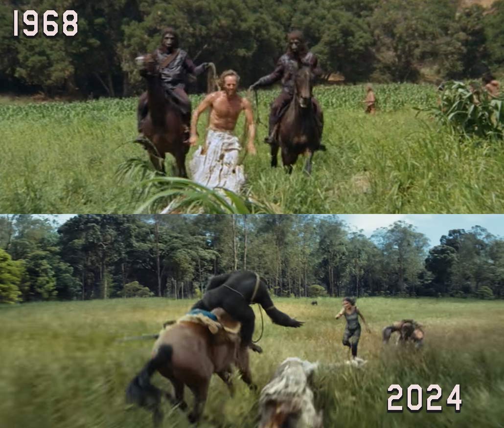 Planet of the Apes 1968, Kingdom of the Planet of the Apes 2024