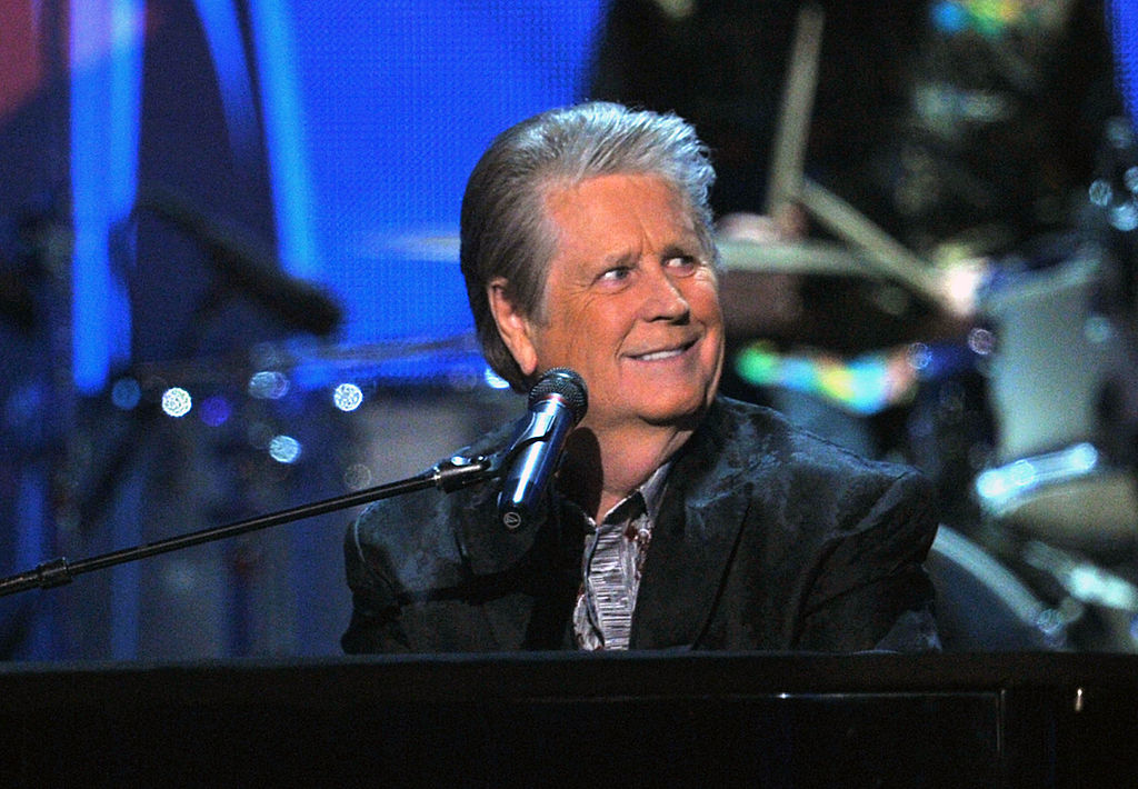 Musician Brian Wilson of The Beach Boys performs onstage at the 54th Annual GRAMMY Awards held at Staples Center on February 12, 2012 in Los Angeles, California