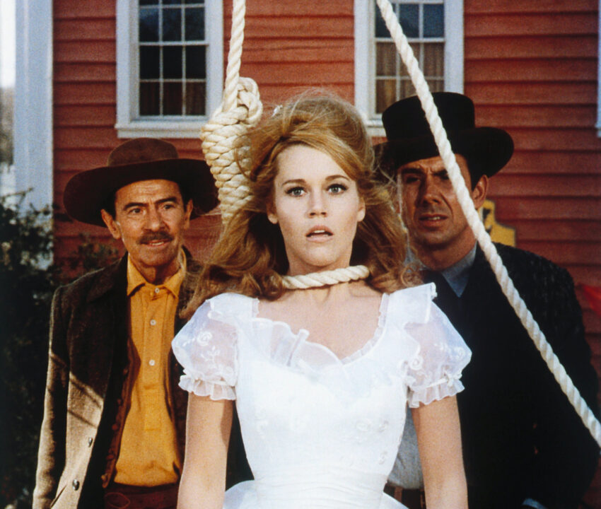 CAT BALLOU, Jane Fonda (center), 1965