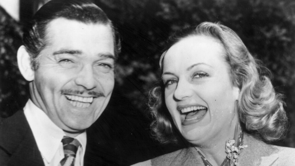 10th February 1939: US film actors Clark Gable(1901 - 1960) and Carole Lombard after their elopement.