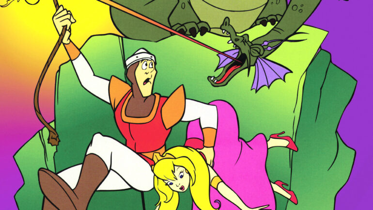 DRAGON'S LAIR, Dirk the Daring, Princess Daphne, 1984-85,