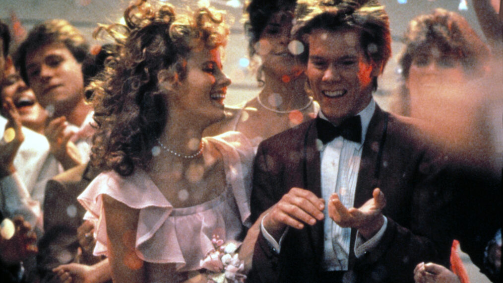 FOOTLOOSE, Kevin Bacon, Lori Singer, 1984