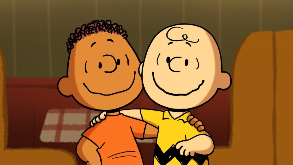 Snoopy Presents: Welcome Home, Franklin from left: Franklin Armstrong, Charlie Brown, (aired Feb. 16, 2024)