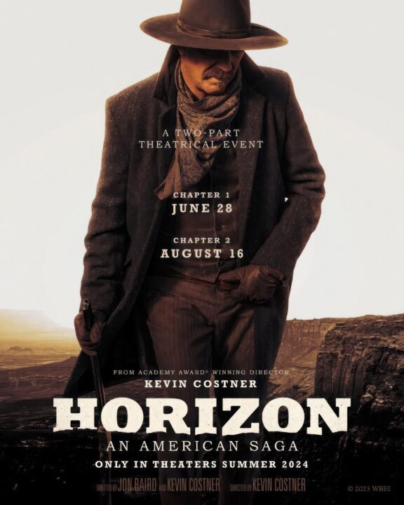 Horizon: An American Saga poster, Kevin Costner, 2024