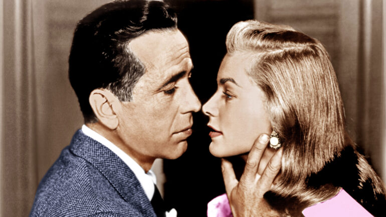 THE BIG SLEEP, from left: Humphrey Bogart, Lauren Bacall, 1946