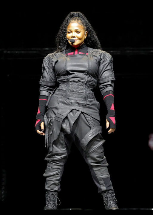 Janet Jackson performs during the sold-out World AIDS Day concert event presented by the global, non-profit HIV/AIDS service organization, AHF at the NRG Arena on December 01, 2023 in Houston, Texas