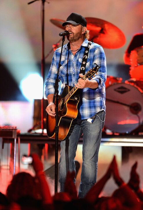 Host Toby Keith performs onstage at the 2012 CMT Music awards at the Bridgestone Arena on June 6, 2012 in Nashville, Tennessee
