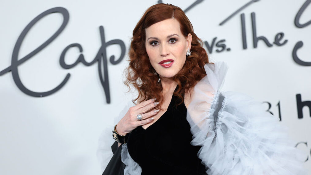 Molly Ringwald Portrays Johnny Carson's Ex-Wife Joanne in 'Feud' & Says She Was a Social Outcast
