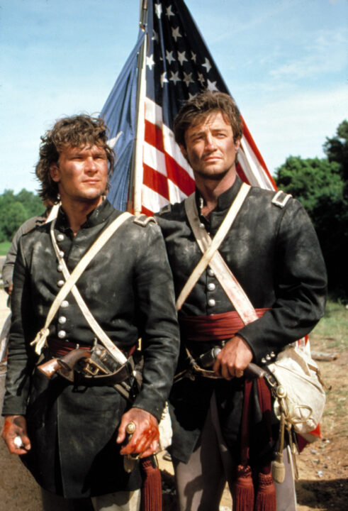 NORTH AND SOUTH, Patrick Swayze, James Read, television, 1985