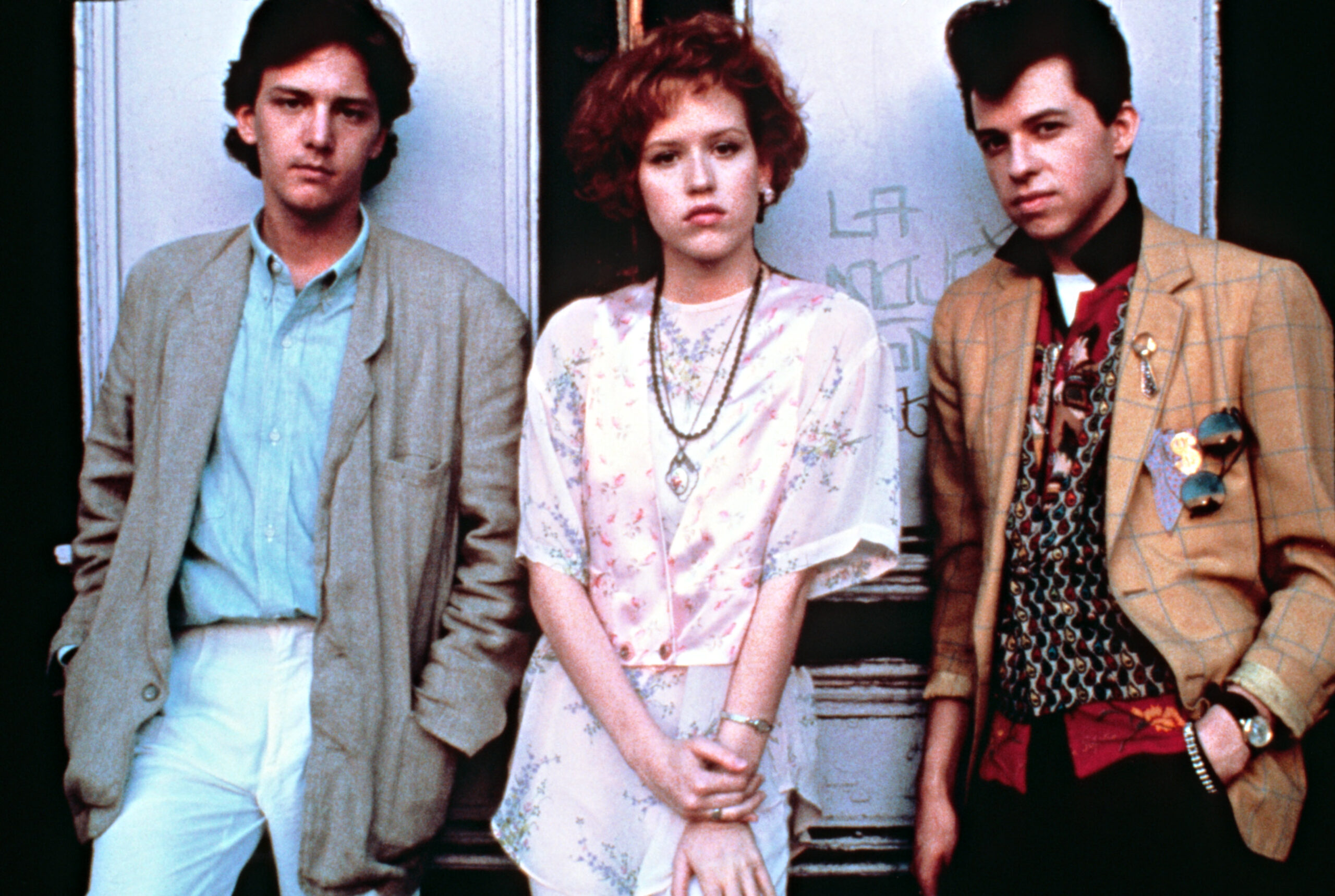 Pretty in Pink Andrew McCarthy, Molly Ringwald, Jon Cryer, 1986