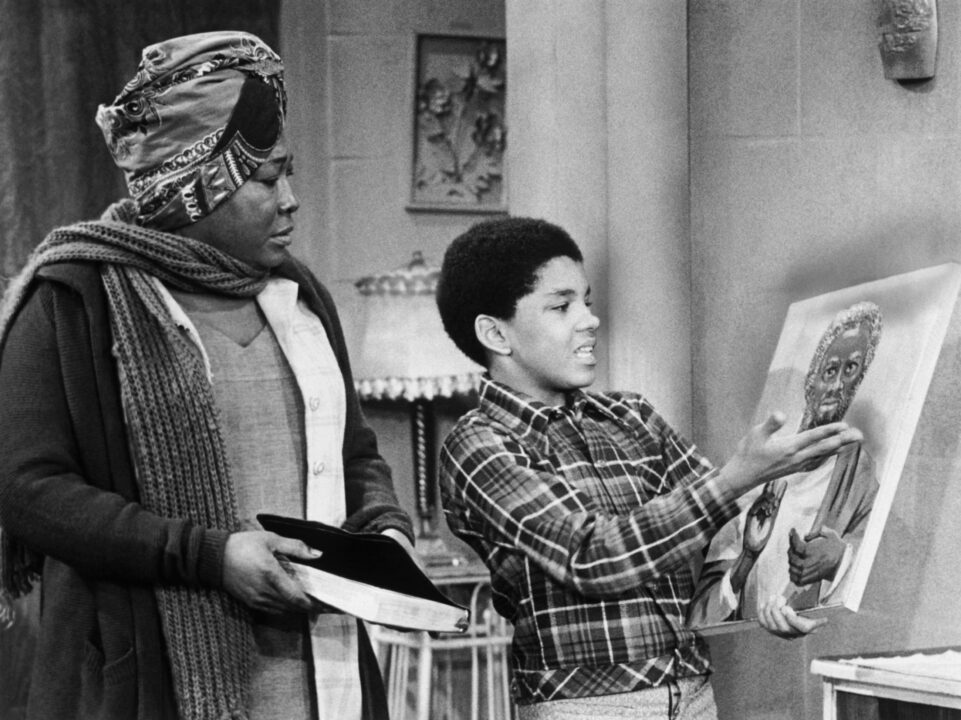 Good Times Esther Rolle, Ralph Carter, in 'Black Jesus' (Season 1, Episode 2, aired February 15, 1974), 1974-79