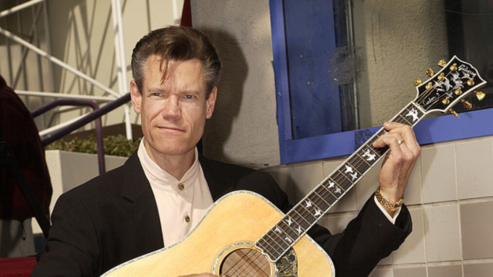Grammy Award winning singer and actor Randy Travis attends the ceremony honoring him with a star on the Hollywood Walk of Fame on September 29, 2004 in Hollywood, California
