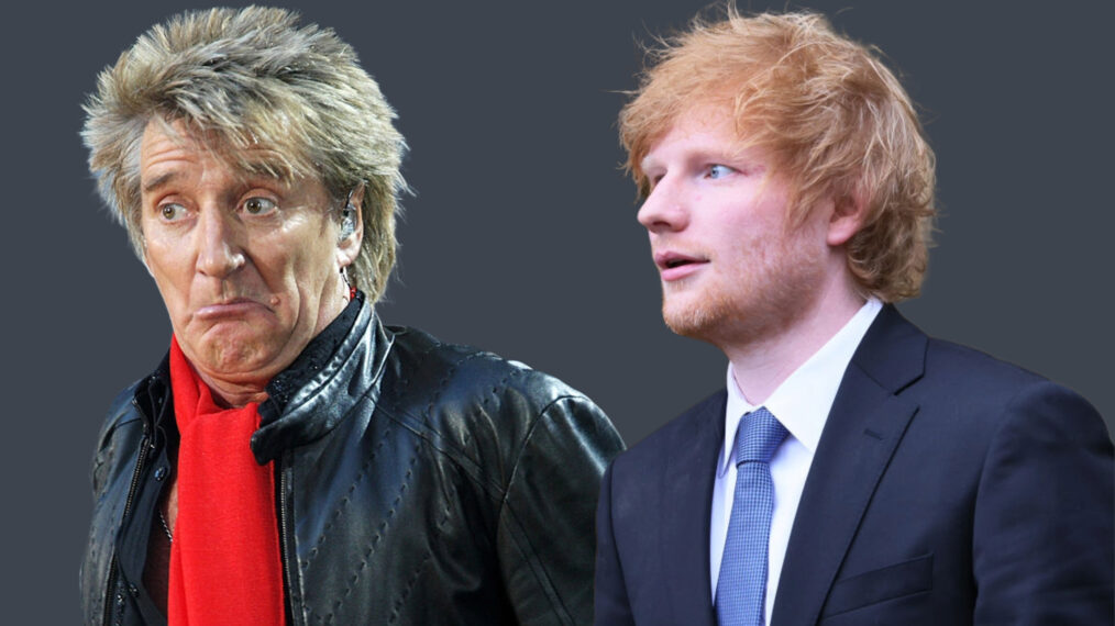 Rod Stewart Ed Sheeran