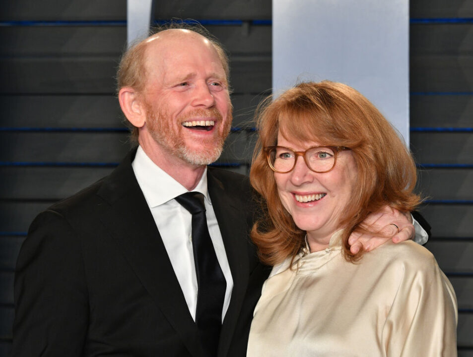 Ron Howard (L) and Cheryl Howard attends the 2018 Vanity Fair Oscar Party hosted by Radhika Jones at Wallis Annenberg Center for the Performing Arts on March 4, 2018 in Beverly Hills, California