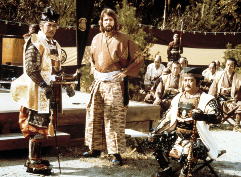 Shogun Toshiro Mifune, Richard Chamberlain, Frankie Sakai, 1980