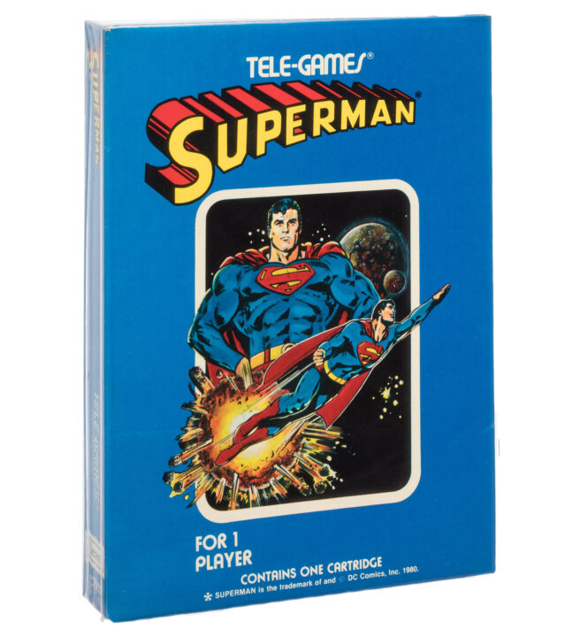 Atari 2600 Superman Game (one Sears Tele-Games variant)