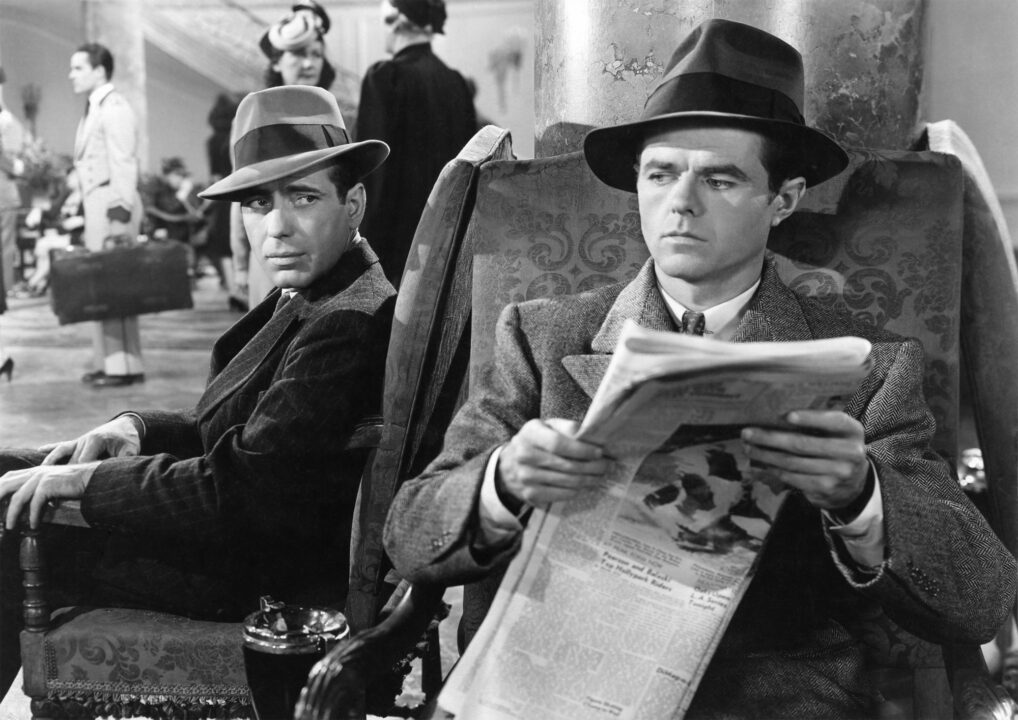 THE MALTESE FALCON, from left: Humphrey Bogart, Elisha Cook, Jr., 1941